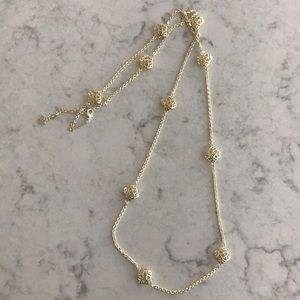 Kendra Scott Long Emblem Necklace